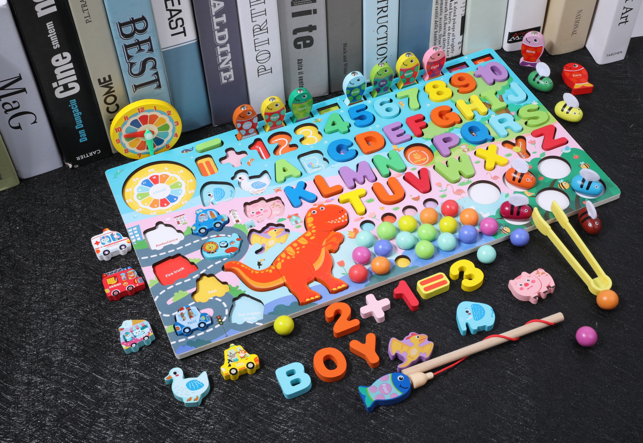 Tableau de l'alphabet dinosaure