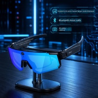 Lunettes Intelligentes Abosi AI avec Caméra, Reconnaissance d'Objets ChatGPT, Vidéo 1200P, EIS 6 Axes, Lunettes de Soleil Polarisées UV400, Traduction en Temps Réel