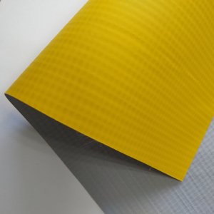 <span class=keywords><strong>Tissu</strong></span> enduit de PVC de bâche de PVC de 650 Gsm en petit pain matériel résistant imperméable de bâche de PVC - Product Image 4