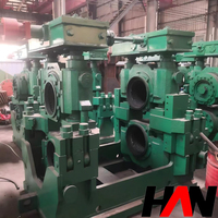 Ligne de production automatique continue de barres d'armature en acier de 10 mm à 32 mm, machine de laminage à chaud de l'acier, machine de fabrication de barres d'armature en acier