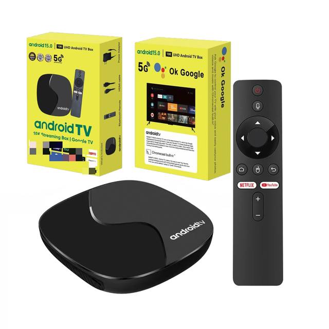 SYTA V98 Android 15 Dual WiFi S905L BT5.0 4K OTT Set-Top Box