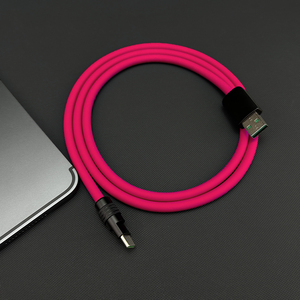 Câble de charge rapide USB-C 120W Chubby 2.0 en silicone souple et durable, <span class=keywords><strong>cordon</strong></span> de chargeur extra épais compatible avec <span class=keywords><strong>iPhone</strong></span> 17 15 - Product Image 5