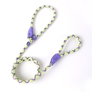 Nylon Dog Leash Medium Large Dogs Training Collar Pet Supplies Safety Belt Soft <b>Rope</b> Handle - Product Image 1