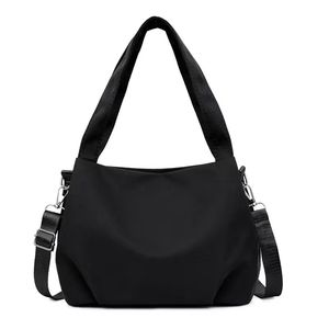 Lightweight Waterproof Zipper Closure Summer Autumn Travel Hobo School Adjustable Strap Large Capacity Women's Polyester Tote - Product Image 5