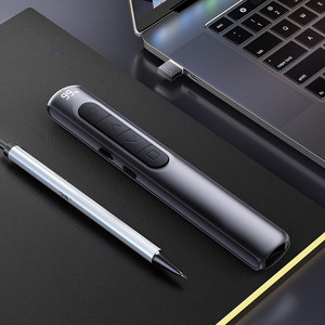 Mini-pointeur de présentation rechargeable pour enseignement et discours professionnels, multifonction avec télécommande et lumière rouge - Product Image 6