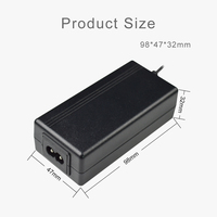 Adaptateur secteur ACDC pour ordinateur portable de bureau 32,3W 19V 1,7A, prise US EU UK AU, jack DC 5,5*2,1mm, OVP OCP SCP, pour mini PC, certifié CE FCC RoHS, OEM