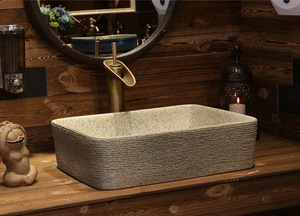 Chuyên nghiệp giá tốt nhất của hình chữ nhật Đá Nhân Tạo bề mặt rắn Countertop một piecee mặt rửa tay lưu vực cho phòng tắm - Product Image 3