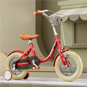 Vélo pour enfants, vélo pour bébé, poussette style princesse pour fille avec siège arrière, cadeau, <span class=keywords><strong>roues</strong></span> d'apprentissage de 14 pouces - Product Image 2