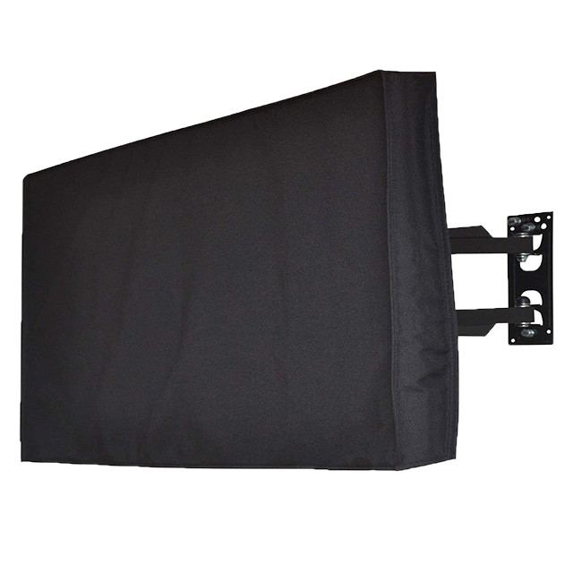 Outdoor TV Cover Waterproof and Dust-proof TV Screen Protectors with Remote Control Pocket for Outside TV Covers
