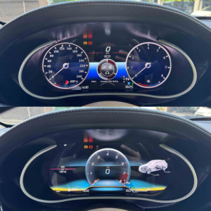 Mise à niveau du tableau de bord numérique pour Mercedes CLS W218 2012-2017 LHD avec système Linux et cockpit virtuel 12,3 pouces - Product Image 2