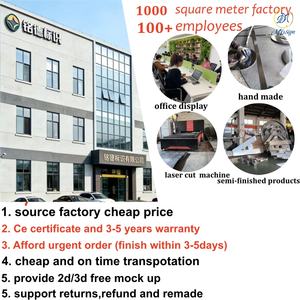 パーソナライズロゴ 室内ビル看板 金属アクリル3Dゴールド文字 屋外広告看板 バックライト付きLEDサイン - Product Image 4