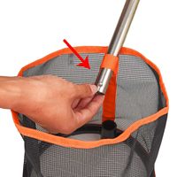 Ramasseur de balles de tennis de table Double Fish Champion X1 - Outil d'entraînement professionnel portable pour la collecte des balles de ping-pong