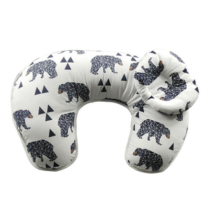 Cuscino in poliestere per l'allattamento al seno cuscino corto in peluche con cerniera - Product Image 2