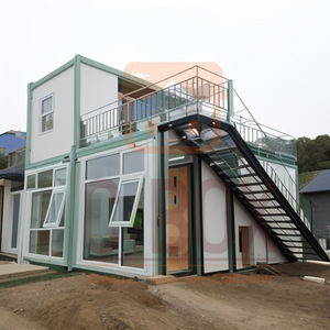 บ้านภาชนะทรงสี่เหลี่ยมผืนผ้าทันสมัยสำหรับที่อยู่อาศัยบ้านทรงสี่เหลี่ยมโซลูชันที่อยู่อาศัยแบบพกพา - Product Image 2