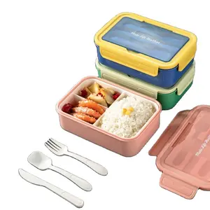 Madou satış taşınabilir bölünmüş mühürlü yemek kabı açık piknik gıda saklama kabı yemek kabı çocuk yemek kabı