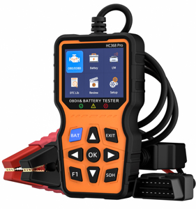 HC368 Pro Lettore di Codici di Errore del Motore, Strumento Diagnostico per Controllo Luce di Avvertimento Motore, Rilevamento Guasti OBD II, Test delle Prestazioni della Batteria - Product Image 4
