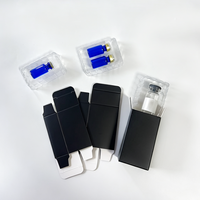 Boîte d'emballage personnalisée en carton mat écologique de qualité supérieure pour flacon vide de 3 ml, avec plateau en plastique pliable pour l'emballage