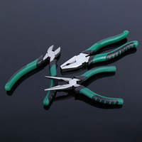 Pince professionnelle de haute qualité à long nez Lineman combinaison personnalisable boîtier rigide en acier au carbone durable diagonale OEM