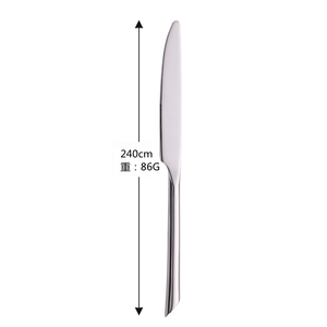 Juego de Cubiertos de Acero Inoxidable Plateado de Alta Gama DFU24, Juego de Cubiertos Plateados con Acabado Espejo - Product Image 2