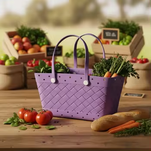 กระเป๋าแฟชั่นสำหรับตั้งแคมป์กลางแจ้ง TK Hot Sale ปี 2026 กระเป๋าชายหาด Eva ขนาดใหญ่ กระเป๋าโท้ท Eva Simply Southern กระเป๋าถือแฟชั่นฤดูร้อนสำหรับผู้หญิง - Product Image 6