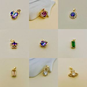 Colgantes de Moda con Forma de Corazón, Bisel de Aleación de Zinc, Accesorios de Joyería Unisex para Regalo - Product Image 1