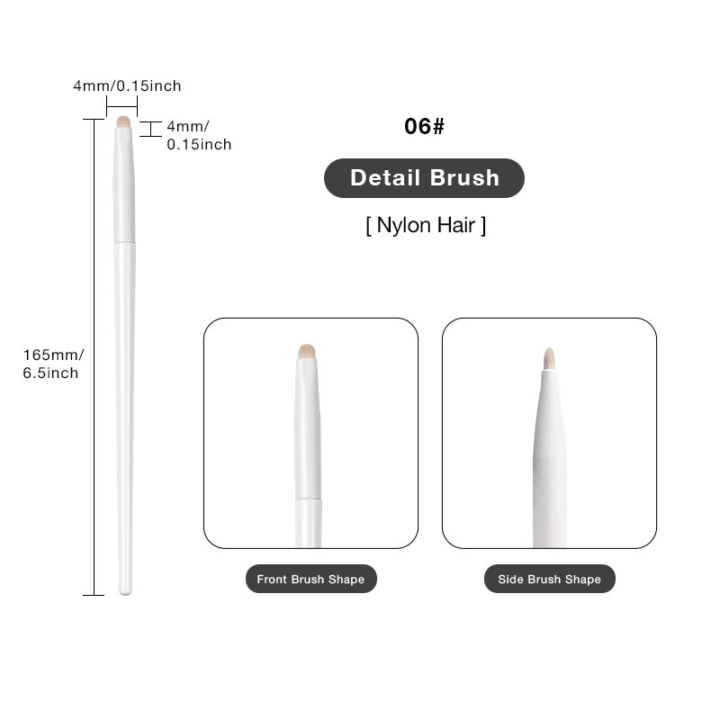 Pincel de Detalle Blanco