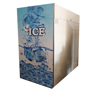 Sbrinamento automatico-5 gradi <span class=keywords><strong>C</strong></span> Display di raffreddamento della ventola su misura per il raffreddamento del ghiaccio Merchandiser per esterni sacchetti di 200 del ghiaccio - Product Image 2