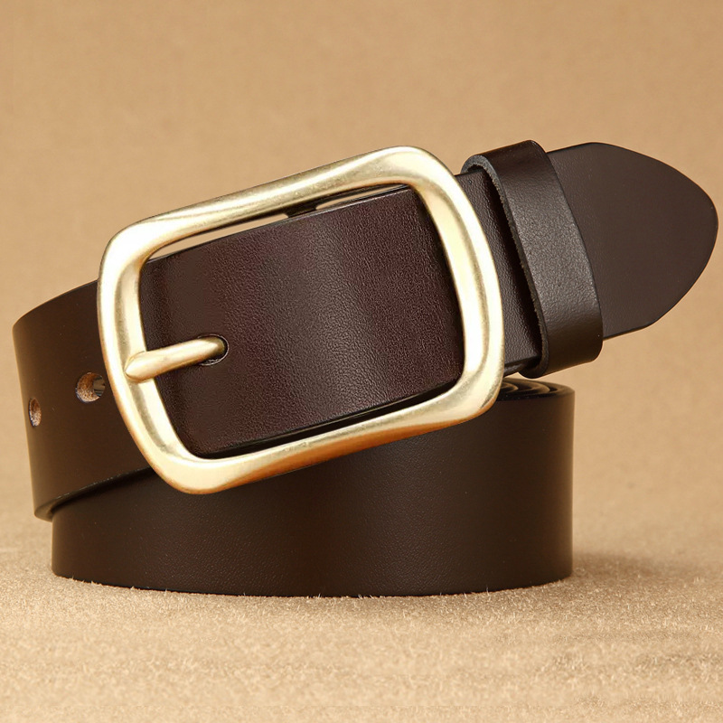 Z025 Coffee Gold Buckle