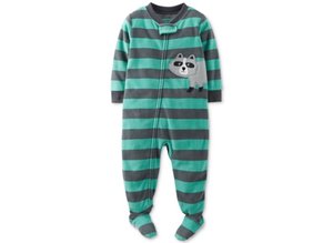 Combinaison en polaire pour bébés garçons avec broderie appliquée, vente en gros - Product Image 2