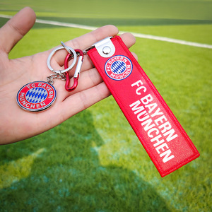 พวงกุญแจทีม PVC ปารีส เชลซี ลิเวอร์พูล สำหรับ แอตเลติโก มาดริด บาร์เซโลน่า เอซี มิลาน สำหรับกระเป๋าเป้ กระเป๋าเดินทาง จี้กุญแจ - Product Image 3