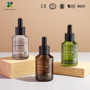 Bottiglia in Vetro Ambrato 60ml con Protezione UV, Flaconi Vuoti con Contagocce per Oli Essenziali e Sieri, Profumi, Etichetta Privata Personalizzata - Product Image 1