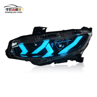 TT-ABC Nouveau phare à LED Angel Eye DRL pour Honda Civic 2016-2020, projecteur xénon, lentille de projecteur, feu de signalisation