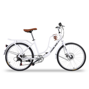 OEM ODM bajo precio <span class=keywords><strong>Bicicleta</strong></span> Estilo Vintage ciudad <span class=keywords><strong>bicicleta</strong></span> 7 velocidades <span class=keywords><strong>mujer</strong></span> ciudad <span class=keywords><strong>bicicleta</strong></span> con asiento trasero - Product Image 2