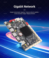 Placa de Control Integrada de Bajo Costo con Cuatro Núcleos, 4K HD, Múltiples Interfaces, RK3566, Placa Base Industrial para Máquinas Expendedoras