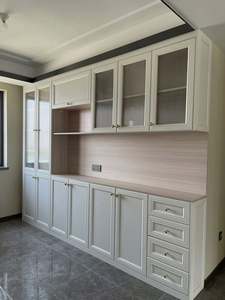 Meuble de rangement moderne pour salon, taille personnalisée, design modulaire, gain de place, montage facile, matériaux écologiques - Product Image 4