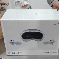 Nouveau casque de réalité mixte PICO4 Ultra MR, écran monté sur la tête, 4K Ultra-HD, lunettes VR intelligentes 3D, blanc polarisé, 50"-80"