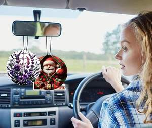 จี้ซานตาคลอสแบบมีซิปตกแต่งต้นคริสต์มาสของขวัญคริสต์มาสจี้ขนาดเล็ก - Product Image 6