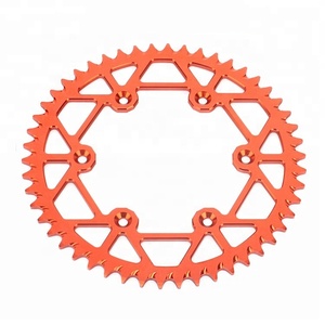 Pignon arrière en alliage d'aluminium CNC pour motos <span class=keywords><strong>KTM</strong></span> 300 125 EXC SX <span class=keywords><strong>SXF</strong></span> XCF <span class=keywords><strong>350</strong></span> 250 Gas Gas EX 300EX - Product Image 1