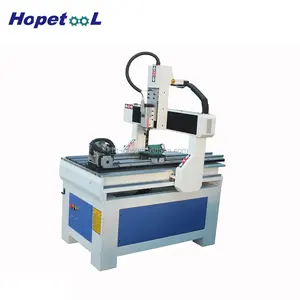 Mach3 DSP Controlled 4 axis CNC Router 6090 for PCB 3D woodworking router