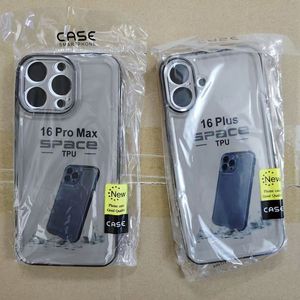 เคสโทรศัพท์ TPU รุ่น Original Space สำหรับโทรศัพท์ 16 15 14 13 12 Pro Max Ultra Plus ป้องกันแรงกระแทก - Product Image 1