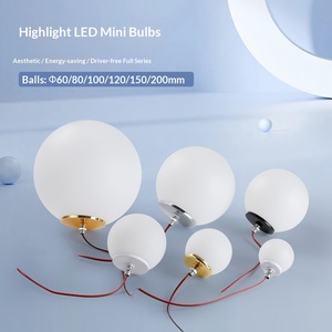 5V DC <span class=keywords><strong>LED</strong></span> Halbkugelförmige Kleine Glühbirne Sprachsteuerung Eingebauter Wiederaufladbarer Akku Für Privathaushalte Schminkspiegel - Product Image 5