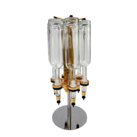 Diffuseur de parfum en verre personnalisé à 6 bouteilles, décoration, expérience olfactive, huile essentielle, diffuseur de parfum 6 bouteilles 375/500/750 ml