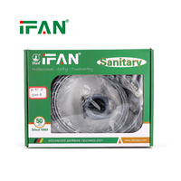 Robinet Mitigeur de Lavabo IFAN en Alliage de Zinc, Finition Argent Poli, pour Eau Froide et Chaude, Vente en Gros Directe Usine