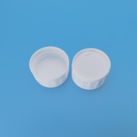 Bouteille d'eau de désinfection personnalisée 38mm couvercle de bouteille en plastique pp 38-410 bouchon dôme blanc
