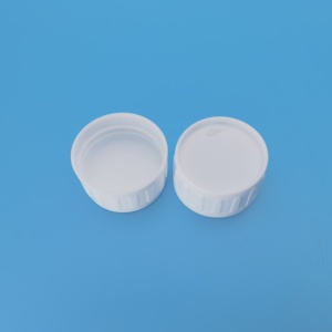Tùy Chỉnh 38Mm Khử Trùng Chai Nước PP Chai Nhựa Nắp 38-410 Trắng Dome <span class=keywords><strong>Cap</strong></span> - Product Image 2
