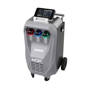 Machine de récupération et de recharge X568 AC pour R134a/R1234yf | Station de récupération de fréon entièrement automatique - Product Image 2