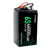 Batterie à État Solide Haute Énergie 46 000 mAh/72 000 mAh 310 Wh/kg pour Drones à Usage Intensif Batterie au Lithium-Ion NMC811 10C