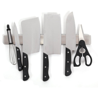 Vente chaude En Acier Inoxydable Aimant Bande Rack Néodyme Magnétique Porte-Couteau pour Mur Cuisine Couteaux Accessoires pour Cuisine