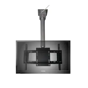 32-70 pollici remote di controllo regolabile in altezza nascosta soffitto tv staffe di montaggio automatico di vibrazione giù motorizzato tv sollevatore a soffitto