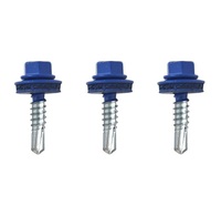 Fabricant de vis autoperceuses DIN7504K RAL 8017, 8019, 3005, 6005, 9005 Vis autoperceuses pour toiture en métal DIN7504K